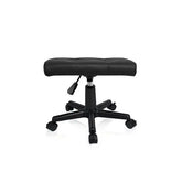 Adjustable Ergonomic Footrest Rolling Stool - Ciao Stilista #