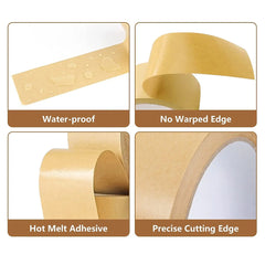2" X55YD Brown Biodegradable Strong Adhesive Packing Tape