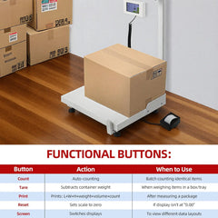 Auto Dimension & Weight Scale with LCD Display