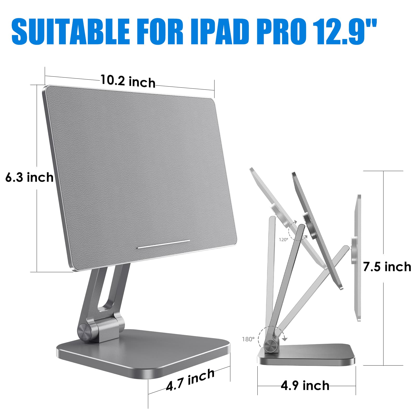 360° Adjustable And Foldable Magnetic Ipad Stand
