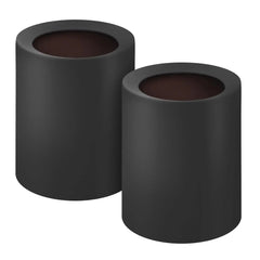 Round 3Gal Modern Open Top Trash Can with Inner Bucket-2 Pcs.