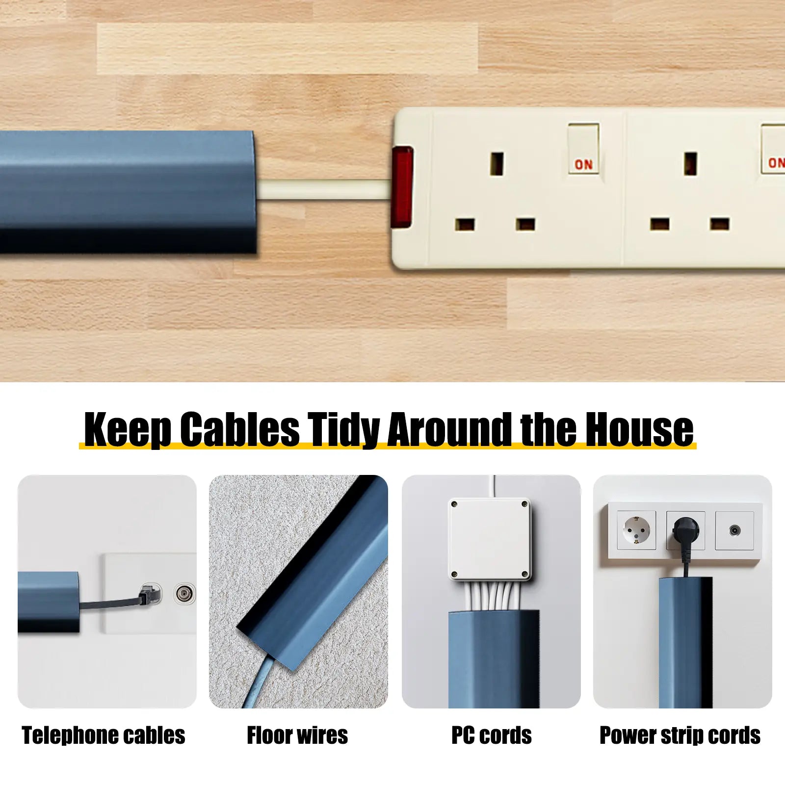 6.5FT Floor Cable Cover
