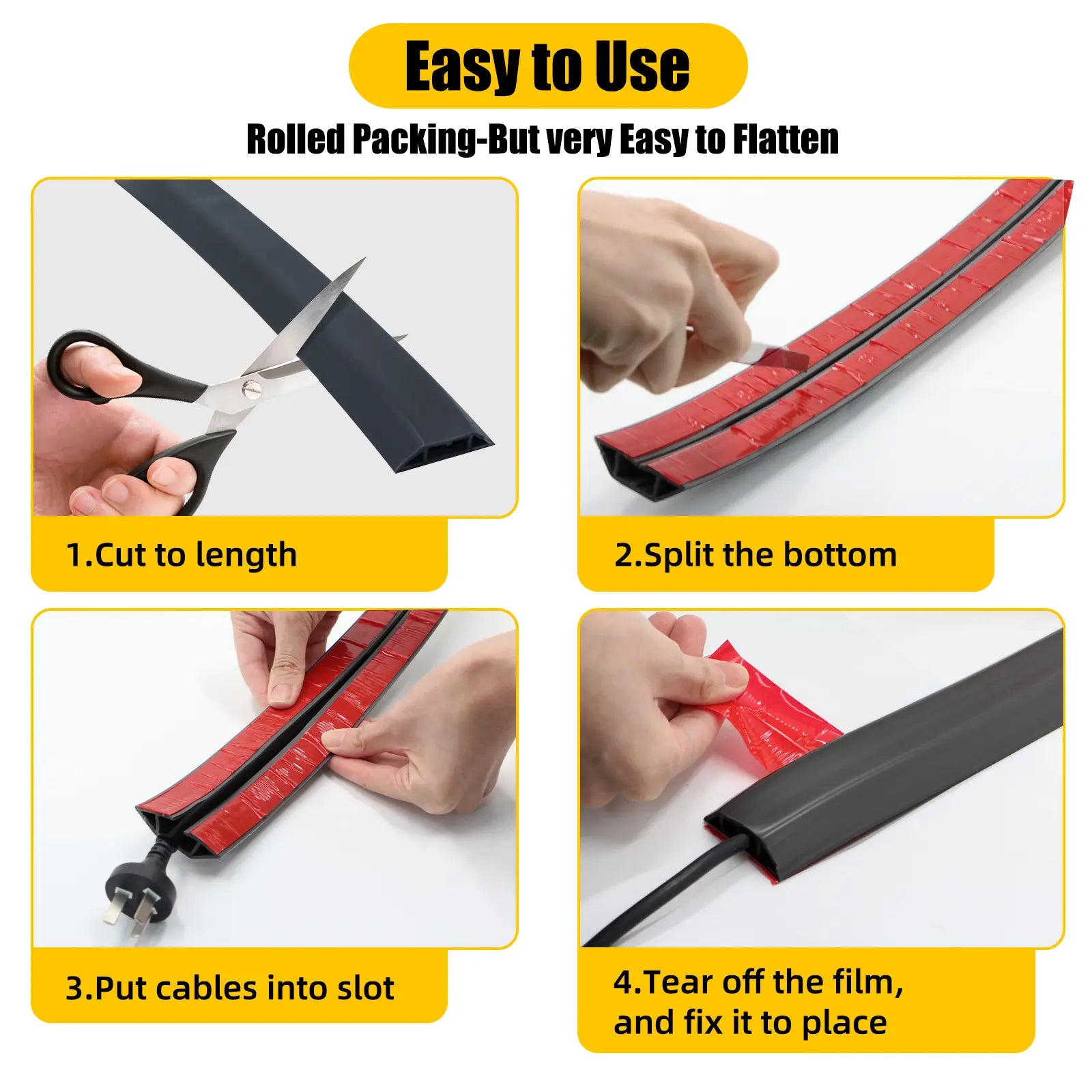 6.5FT Floor Cable Cover