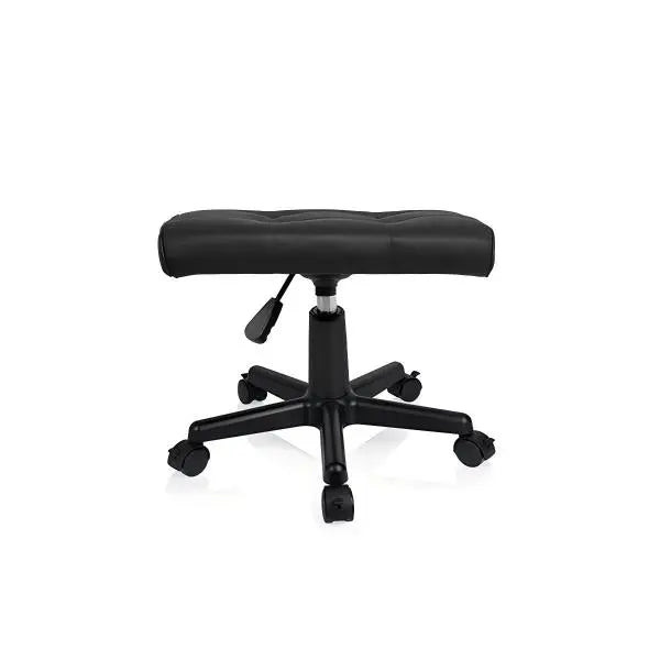 Adjustable Ergonomic Footrest Rolling Stool - Ciao Stilista #