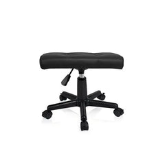 Adjustable Ergonomic Footrest Rolling Stool - Ciao Stilista #