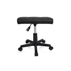 Adjustable Ergonomic Footrest Rolling Stool - Ciao Stilista #