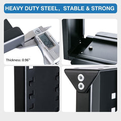Adjustable Heavy Duty Wall Mount PC Holder