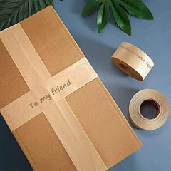 Brown Eco-Friendly Fiber Reinforced Packing Tape