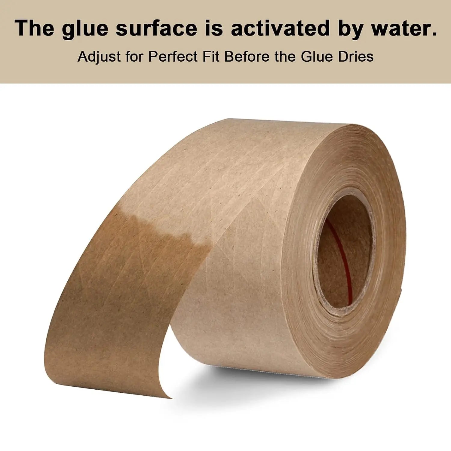 Brown Eco-Friendly Fiber Reinforced Packing Tape