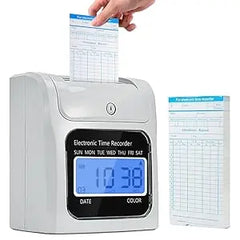 Double Sided Employee Monthly Time Card - 100 Pcs.