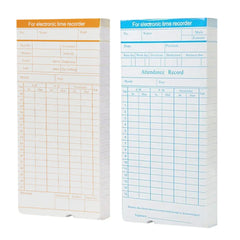 Employee Time Clock Cards- 100 Pcs. - Ciao Stilista #