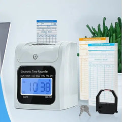 Keyed Automatic Employee Time Clock - Ciao Stilista #