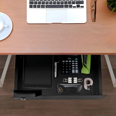 Lockable Under Desk Sliding Drawer - Ciao Stilista #