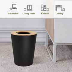 Multi-pack Modern Aesthetics Open Top Trash Can