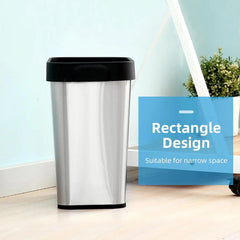 Multi-packs Rectangular Stainless Steel Open Top Trash Can