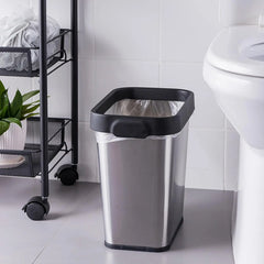 Multi-packs Rectangular Stainless Steel Open Top Trash Can
