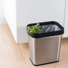 Multi-packs Rectangular Stainless Steel Open Top Trash Can