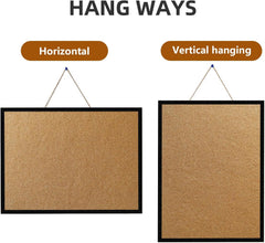 Office Wall-mount Cork Bulletins Board