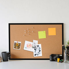 Office Wall-mount Cork Bulletins Board
