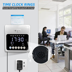 PIN Version Auto Aligned Time Clock for Small Businesses