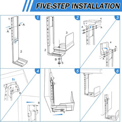 Upgraded Wall Mount Heavy Duty Computer PC Case