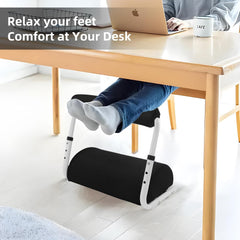 djustable Ergonomic Under-Desk Footrest