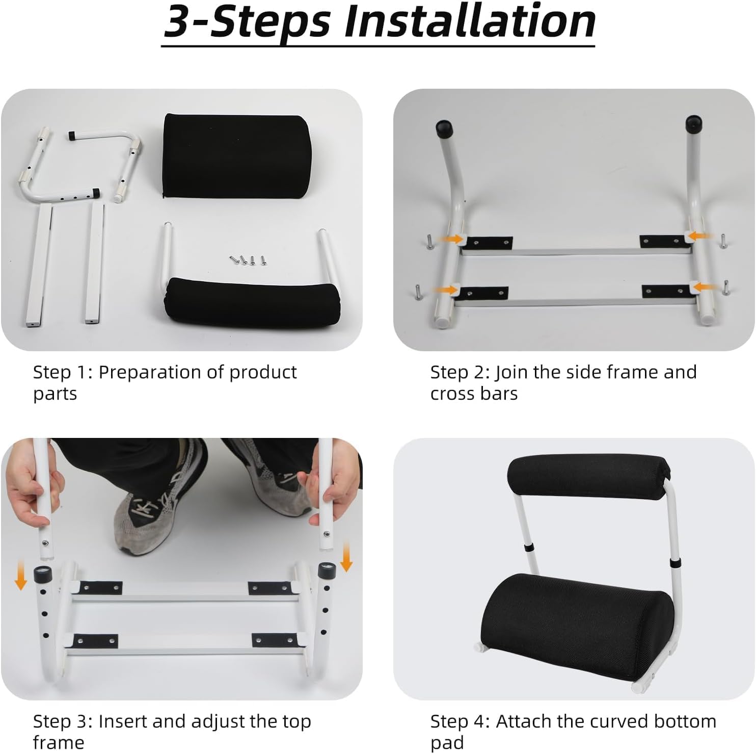 djustable Ergonomic Under-Desk Footrest